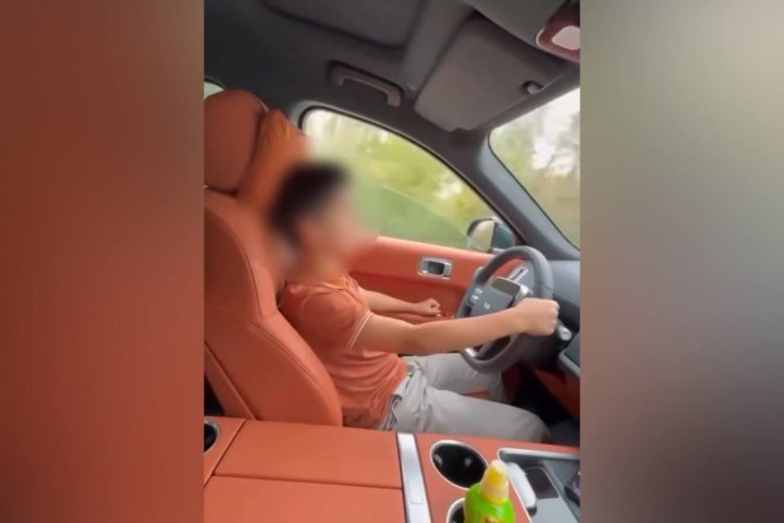 Отец-блогер и юный водитель: Li L9 на штрафстоянке в Ташобласти — видео