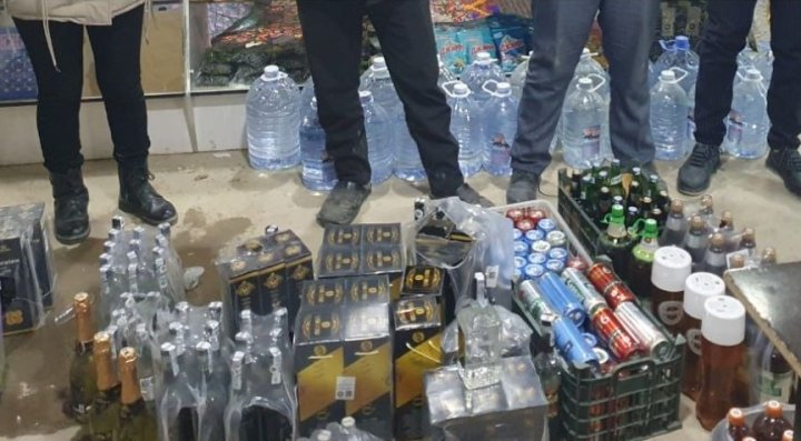 Из магазина в Узбекистанском районе изъяли почти 1 200 бутылок контрафактного алкоголя