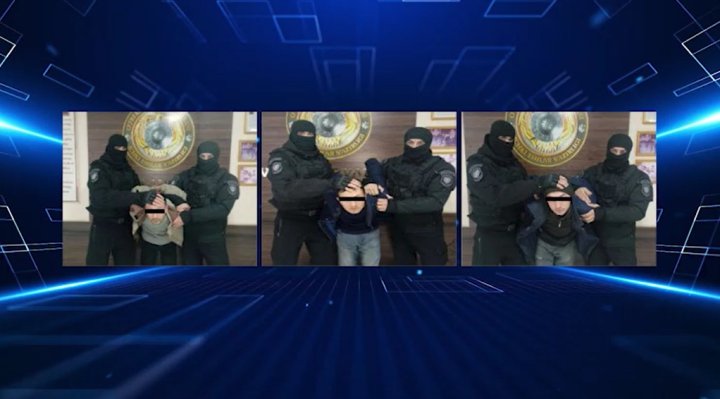 В Ургенче три родственника обокрали продуктовый магазин - видео