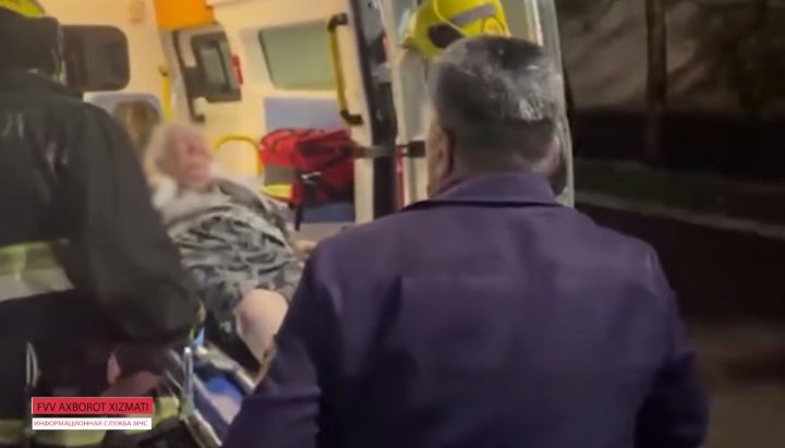 Сотрудники МЧС в Ташкенте оказали помощь пожилой женщине