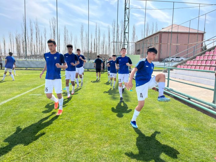 Юные футболисты Узбекистана уступили Беларуси в Шымкенте