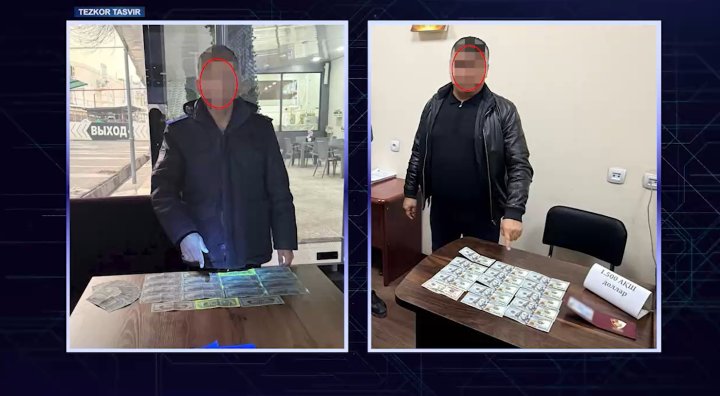 В Ташкенте и Ташкентской области при получении взяток задержаны сотрудники Национальной гвардии