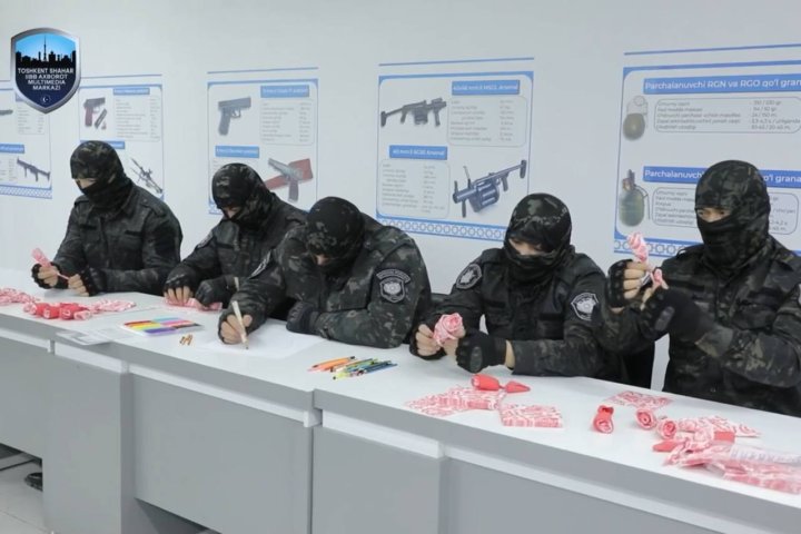 8 марта в стиле «экстренное реагирование»: В ГУВД г. Ташкента «спасли» праздник — видео