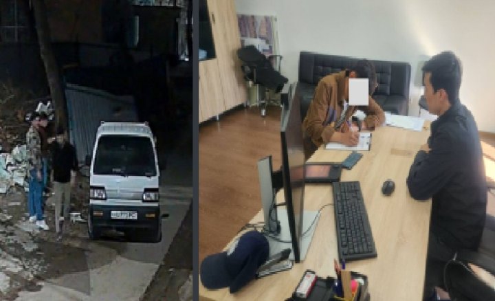 В Алмазарском районе экологи наказали мужчину, который выбросил мусор в неположенном месте