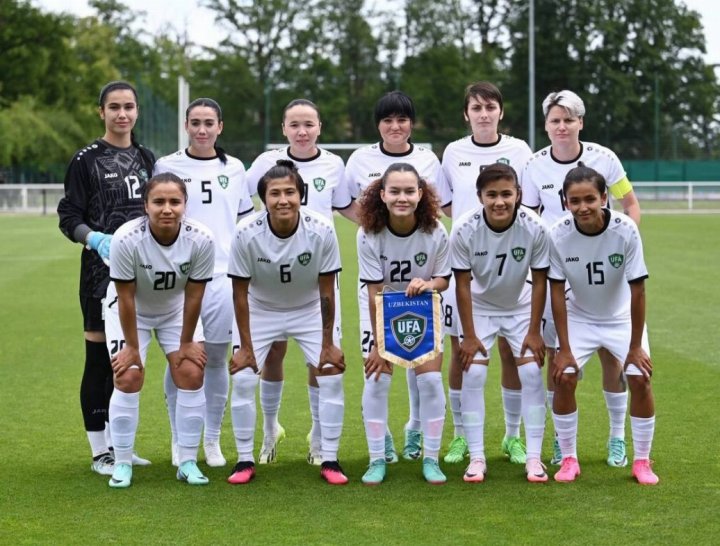 Женская сборная Узбекистана по футболу поднялась в мировом рейтинге