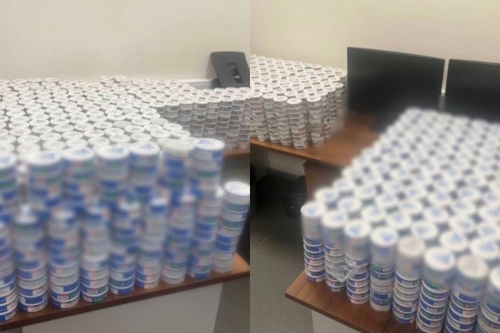 В Шереметьево задержали мигрантов с 119 кг снюса на 1,7 млн рублей для перепродажи в Узбекистан — видео