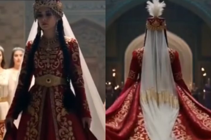 Искусственный интеллект описал роскошную одежду и внешность жены Амира Темура — Биби-ханум — видео