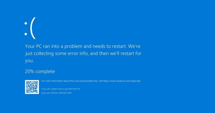 Windows уберёт синий «экран смерти» и смайлик «:(»