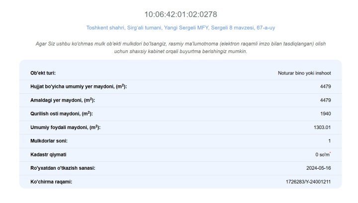 На массиве Сергели-8 снесут автомобильную стоянку
