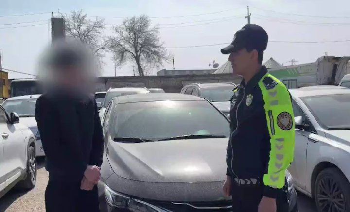 Ученик школы №16 города Бухары выявлен за рулём автомобиля «Malibu»