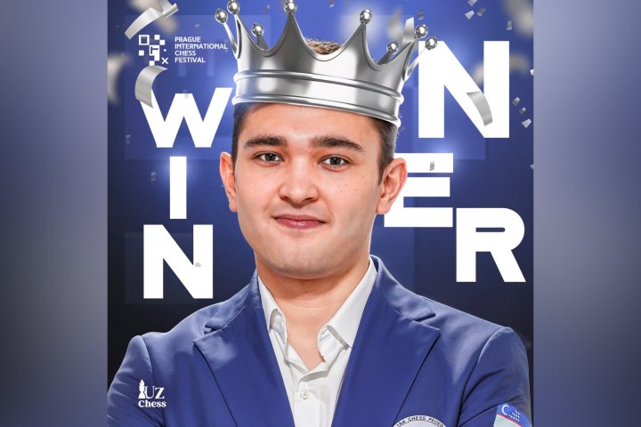Узбекский шахматист Нодирбек Якуббоев одержал победу в турнире Challengers