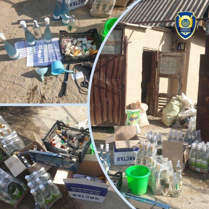 В Навои мужчина в своём доме изготавливал водку и продавал её