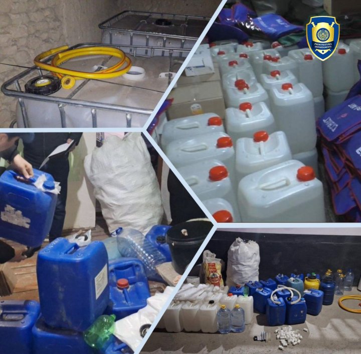 Пресечена перевозка крупной партии этилового спирта из Ферганы в Нукус