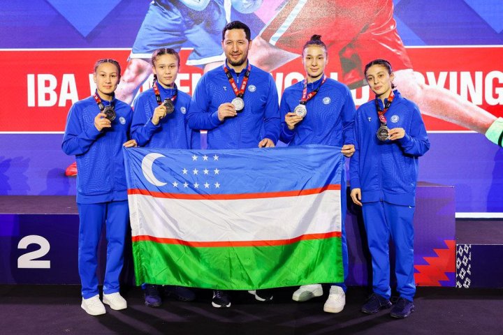 Женская сборная Узбекистана взяла 4 медали на ЧМ по боксу