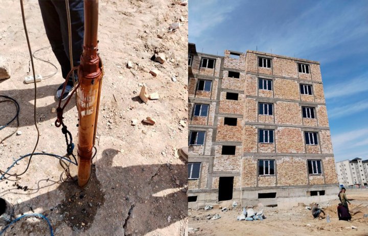 В Кашкадарье строящуюся многоэтажку незаконно подключили к электроснабжению