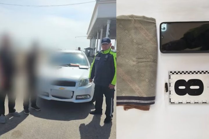 Пассажир Nexia «засветился» с наркотиками на перевале Камчик — видео