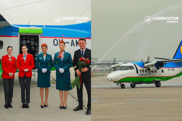 Uzbekistan Airways пополнила флот четвёртым LET L-410