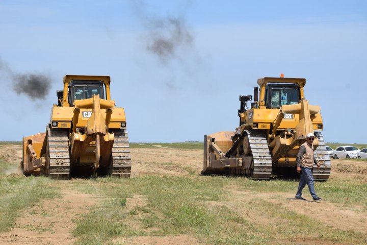 В Джизаке начали строить первые объекты для АЭС малой мощности
