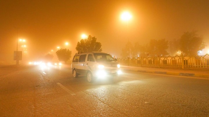 Ирак накрыла страшная песчаная буря