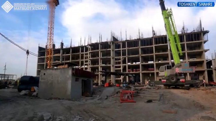 При строительстве нового здания Ташкентского международного университета КИМЁ выявлены нарушения