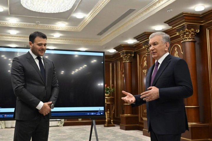 Эмин Агаларов представил план курорта на Чарваке президенту Узбекистана