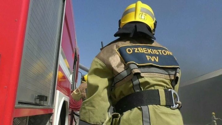 В Фергане произошёл пожар, есть погибший