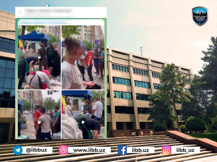 На одном из рынков Ташкента произошёл массовый конфликт, пострадали фрукты - видео