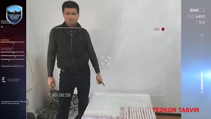 Уроженец Сурхандарьи задержан в Ташкенте в момент продажи крупной партии психотропных препаратов