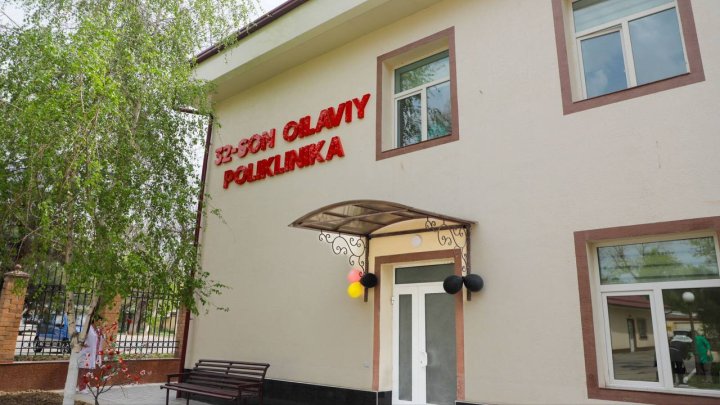 В Яшнабадском районе завершился капитальный ремонт семейной поликлиники №32