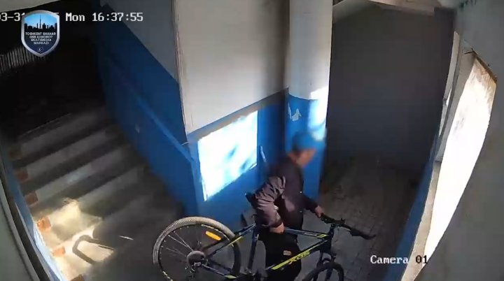 В Юнусабадском районе мужчина воровал велосипеды - видео
