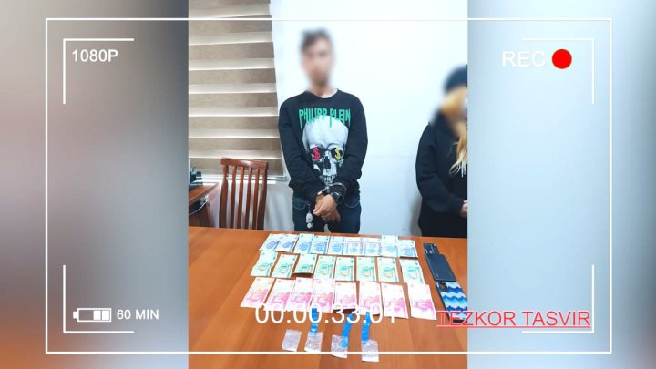 На территории Ташкентской области задержан распространитель синтетических наркотиков