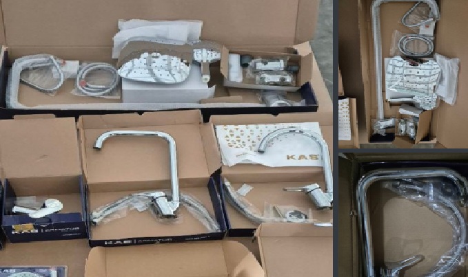 В Бухарской области предприниматель пытался незаконно импортировать сантехнику