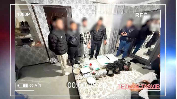 За неделю сотрудники ГУВД Ташкентской области изъяли более 16кг наркотиков