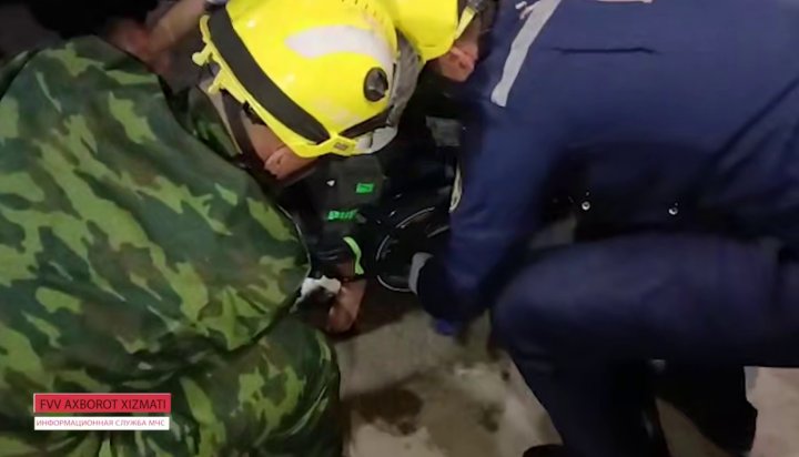 В Нукусе ногу ребёнка защемило велосипедом