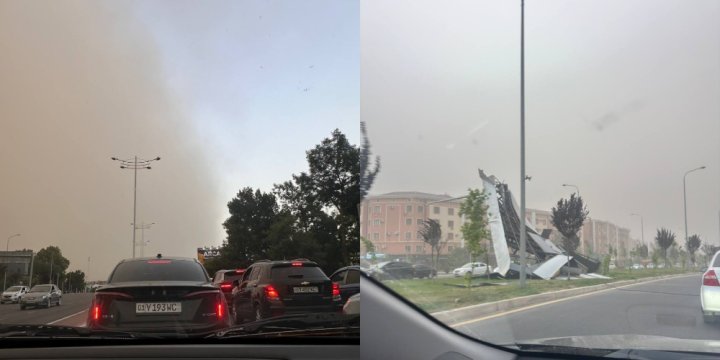 Что стало с загрязнением воздуха в Ташкенте на фоне пыльной бури?