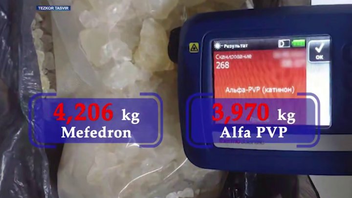 Жители Андижанской области пытались пронести через таможню наркотики на сумму 1 млн долларов США
