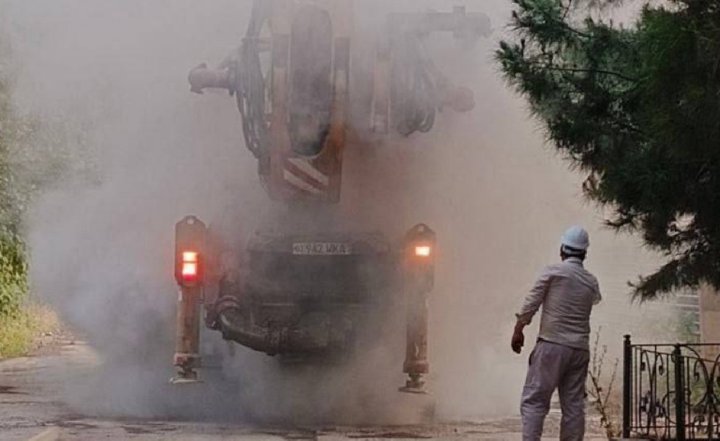 В Ташкенте наказан водитель автобетононасоса, который загрязнял атмосферный воздух