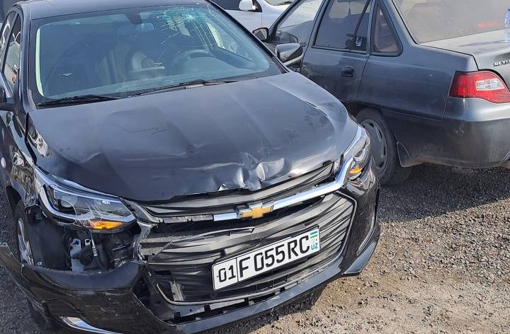 В Ташкенте водитель автомобиля «Onix» скрылся с места ДТП