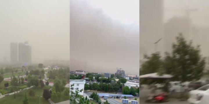 В Ташкенте наблюдается сильный ветер