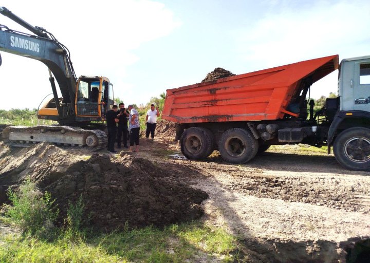 Водителю экскаватора в Наманганской области выписали штраф на 11,25 млн сумов