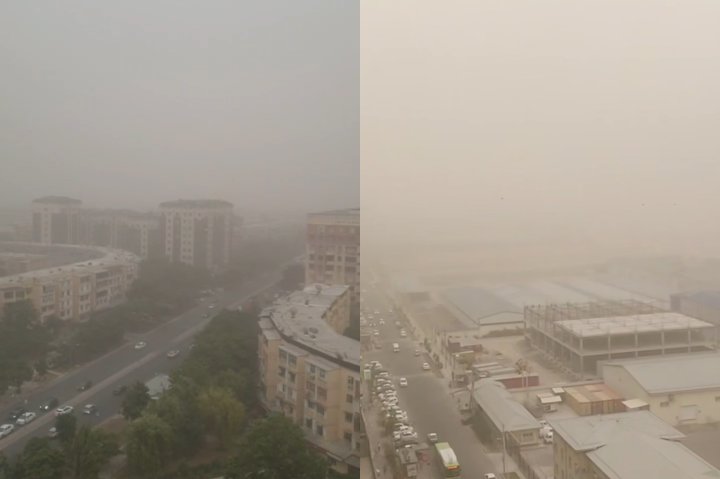 «Мини апокалипсис»: Уровень загрязнения воздуха в Ташкенте превысил норму почти в 93 раза