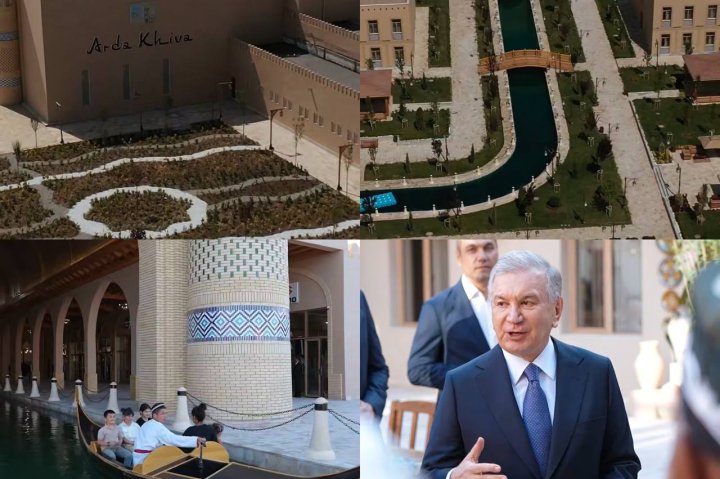 В Хиве  открылся новый туристический комплекс «Арда Хива» — видео