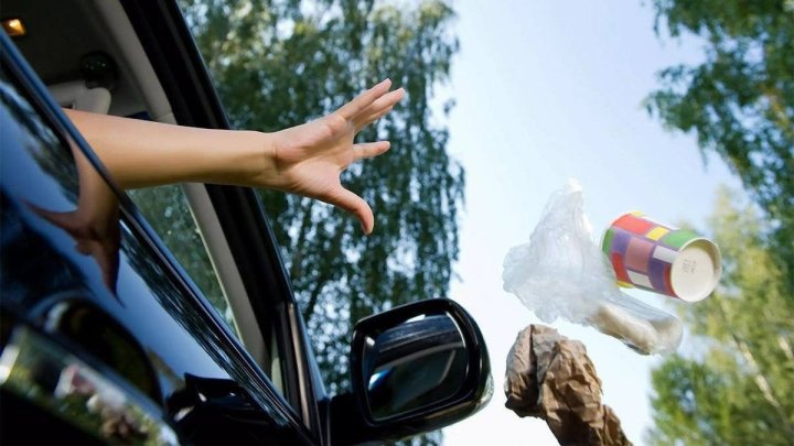 В Узбекистане предложили увеличить сумму штрафа за выброс мусора из автомобилей
