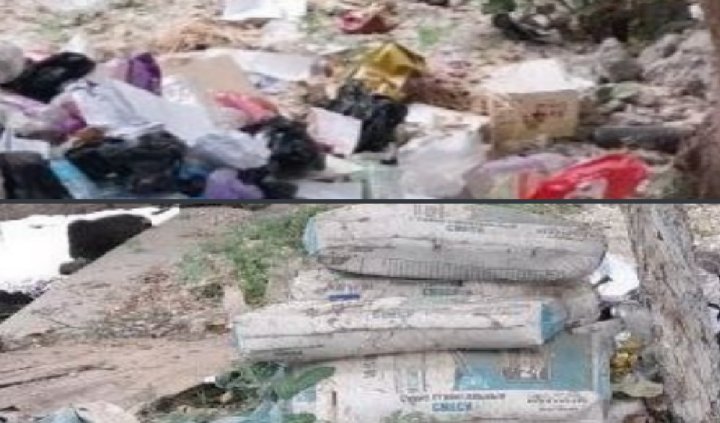 Житель Ферганы выбросил из своего автомобиля строительный мусор и был наказан