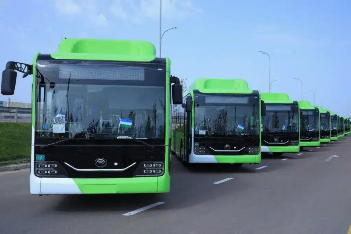 Транспортную сеть Нурафшана усилят восемью автобусами