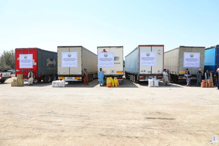 Узбекистан отправил Афганистану гуманитарную помощь к Курбан хайиту