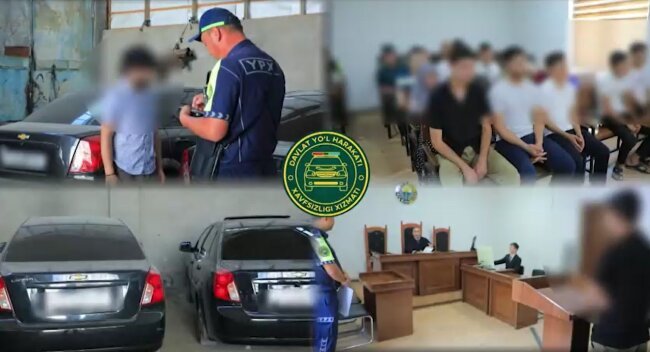 В Узбекистане участников свадебного кортежа лишили водительских прав