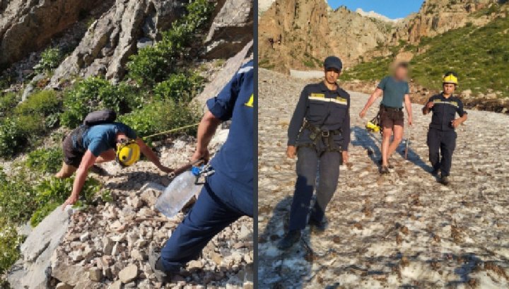 В Бостанлыкском районе турист пошёл на прогулку в горы и заблудился