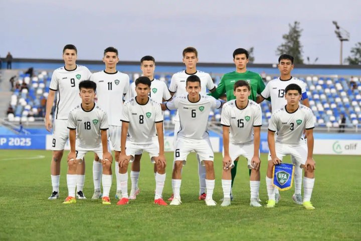 Футболисты молодёжной сборной России разгромили сборную Узбекистана