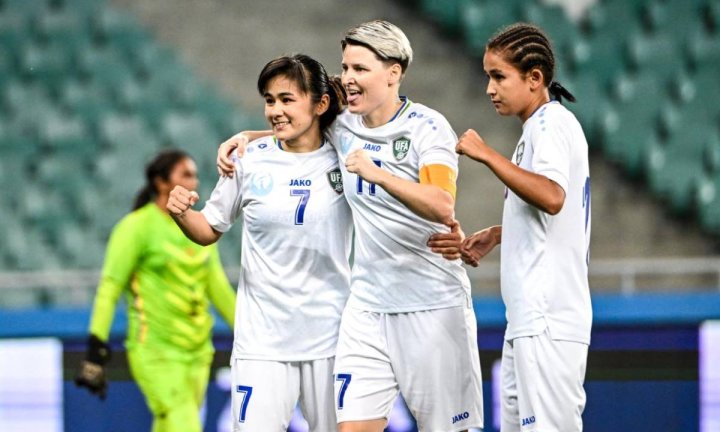 Женская сборная Узбекистана разбила Шри-Ланку со счетом 10-0